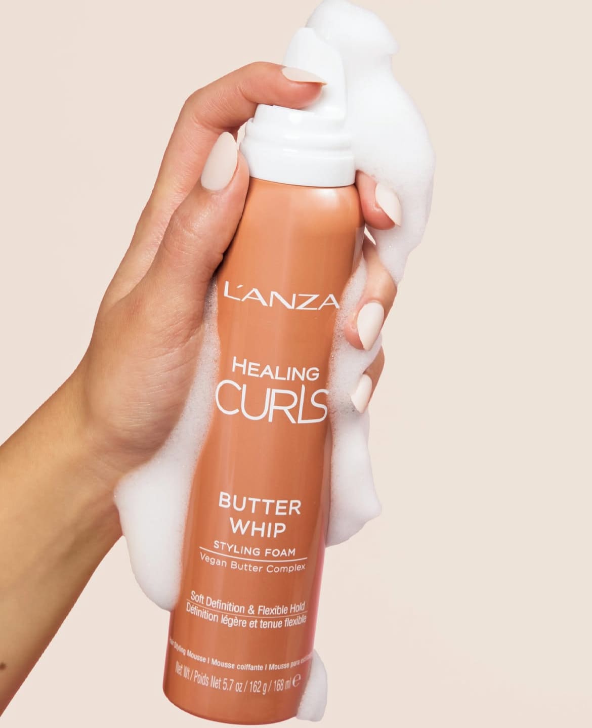 Мус для кучерявого волосся LʼANZA Healing Curls Butter Whip, 168 ml - 2